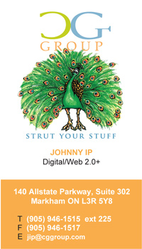 Johnny Ip,
                         P  905 946 1515, ext 225, jip@cggroup.com