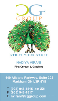 Nadiya Virani,
				P  905 946 1515 ext 221, nvirani@cggroup.com